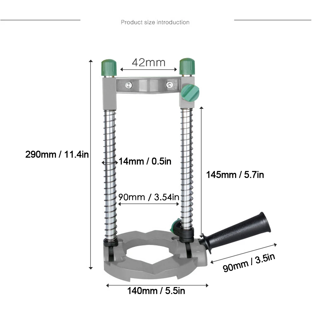 Hot Electric Drill Holder Bracket Adjustable Angle Power Rotary Tools Positioning Holder Steel Guide Stand hole drill bracket Cl
Hot Electric Drill Holder Bracket Adjustable Angle Power Rotary Tools Positioning Holder Steel Guide Stand hole drill bracket Cl