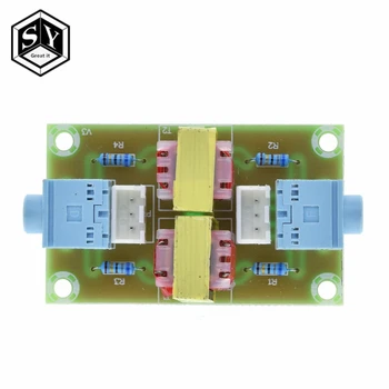XH-M372 Stereo /Audio Isolator Vehicle Common Ground Suppression Interference Noise Isolation Module Transformer Coupler
XH-M372 Stereo /Audio Isolator Vehicle Common Ground Suppression Interference Noise Isolation Module Transformer Coupler