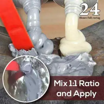 100g Strong Kafuter Ab Caster Glue Casting Adhesive Industrial Repair Agent Casting Metal Cast Iron Trachoma Stomatal Crackle 
100g Strong Kafuter Ab Caster Glue Casting Adhesive Industrial Repair Agent Casting Metal Cast Iron Trachoma Stomatal Crackle