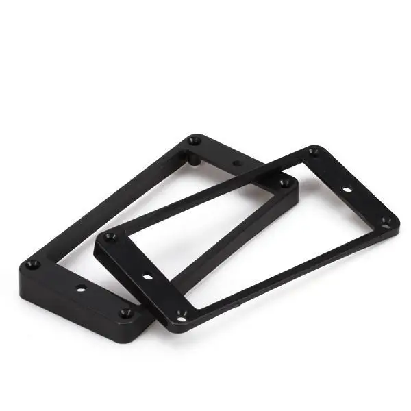 2x Black Curved Humbucker Pickups Frame Mounting Rings For LP Electric Guitar 
2x Black Curved Humbucker Pickups Frame Mounting Rings For LP Electric Guitar