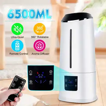 Air Humidifier Smart Remote Control Freshener Aroma Waterless Ultrasound Aromatherapy Nebulizer Rechargeable Home Office 6.5L
Air Humidifier Smart Remote Control Freshener Aroma Waterless Ultrasound Aromatherapy Nebulizer Rechargeable Home Office 6.5L