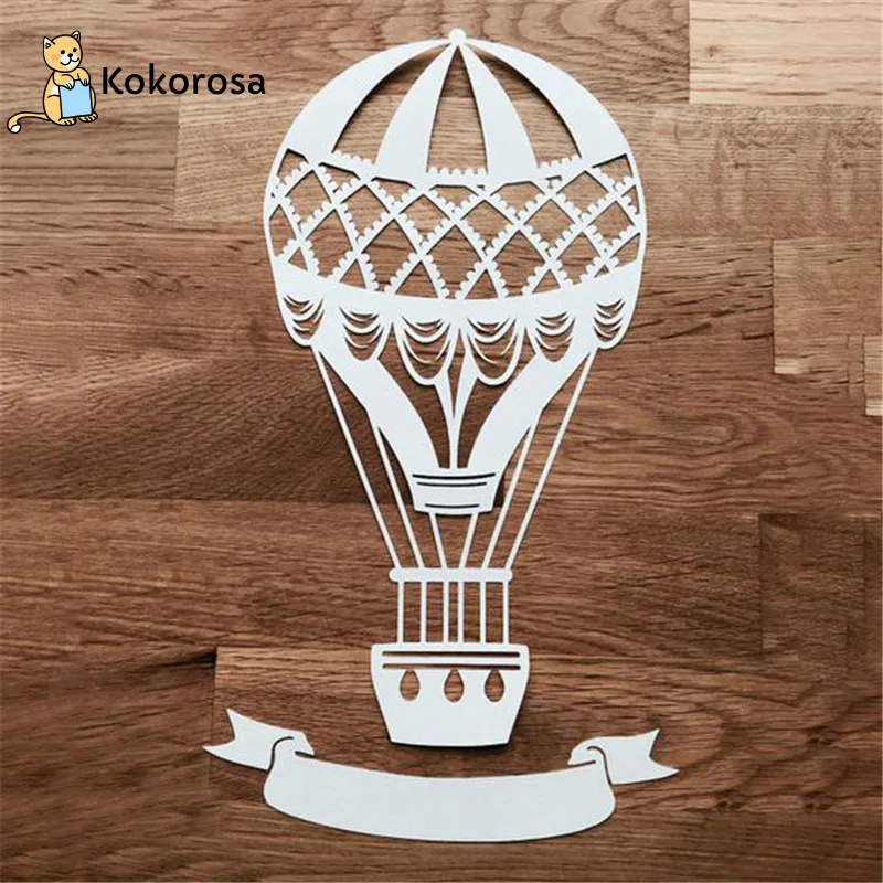 Kokorosa 1 Pcs/lot Balloon Metal Cutting Dies Scrapbooking for Card Making DIY Embossing Cuts New Craft Die Hot Air Balloon
Kokorosa 1 Pcs/lot Balloon Metal Cutting Dies Scrapbooking for Card Making DIY Embossing Cuts New Craft Die Hot Air Balloon