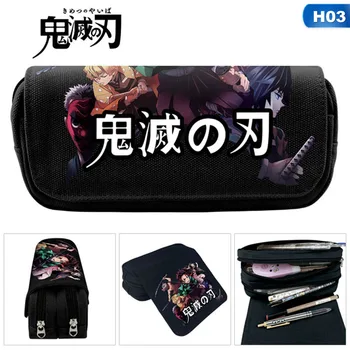 Demon Slayer: Kimetsu No Yaiba Kamado Nezuko Tanjirou Cosplay Canvas Pen Pencil Case Zipper Stationery Box Gift
Demon Slayer: Kimetsu No Yaiba Kamado Nezuko Tanjirou Cosplay Canvas Pen Pencil Case Zipper Stationery Box Gift