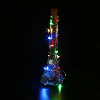Cork Shaped LED Light String LED Copper String Decor Starry Colorful 5cm Gap Fashion
Cork Shaped LED Light String LED Copper String Decor Starry Colorful 5cm Gap Fashion