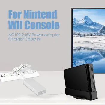 EU/US plug AC100-245V Power Adapter Charger Power Cable Fit for Wii Game console Controller
EU/US plug AC100-245V Power Adapter Charger Power Cable Fit for Wii Game console Controller