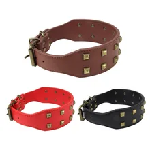 Rivet Band Wide Pet Dogs Collar Bronze Buckle Adjustable Neck Accessories Medium Puppy Anti Burst Walking Durable Pet Supplies
Rivet Band Wide Pet Dogs Collar Bronze Buckle Adjustable Neck Accessories Medium Puppy Anti Burst Walking Durable Pet Supplies