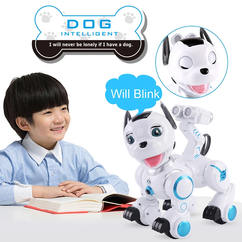 RC Robot Dogs Intelligent Patrol Simulation Dancing & Walking Robots With Music Light Excellent Gift For Children Hobby Toys
RC Robot Dogs Intelligent Patrol Simulation Dancing & Walking Robots With Music Light Excellent Gift For Children Hobby Toys