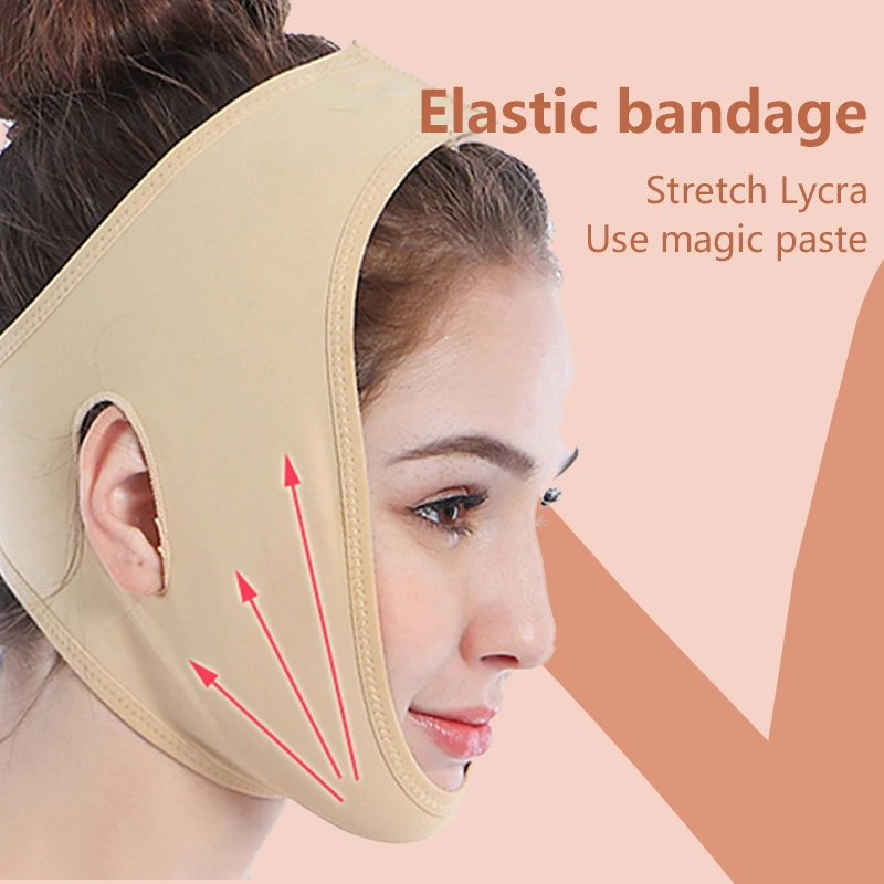 Face Slim V-Line Lift Up Belt Anti Wrinkle Mask Slimming Chin Cheek Bandage Thin V Face Line Strap Band Facial Beauty Tool
Face Slim V-Line Lift Up Belt Anti Wrinkle Mask Slimming Chin Cheek Bandage Thin V Face Line Strap Band Facial Beauty Tool
