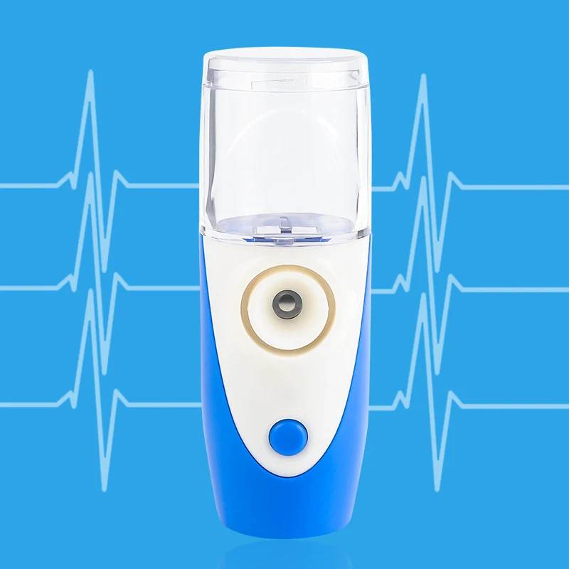 

Chargeable Sprayer Kids Adults Mini Handheld Ultrasonic Nebulizer Inhaler Machine Inhalator Built-in Lithium Battery Humidifier