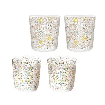 4pcs Delicate Fashion Chic Juice Cup Drink Glass Juice Glass Drink Mug Drink Cup Water Mug Water Cup for School 
4pcs Delicate Fashion Chic Juice Cup Drink Glass Juice Glass Drink Mug Drink Cup Water Mug Water Cup for School