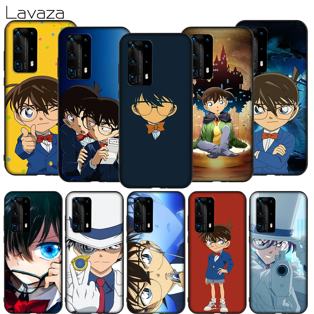 WEBBEDEPP Anime Detective Conan Case for Huawei Mate Nova 2 2i 3 3i 4 5T P9 Y6 Y7 10 20 30 Lite Pro Smart Prime | Мобильные телефоны