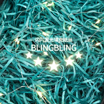 Raffia Fillings Creative Shredded Paper Silk Gift Box Paper Wadding Silk Paper for Filling Packaging LED String Lamp
Raffia Fillings Creative Shredded Paper Silk Gift Box Paper Wadding Silk Paper for Filling Packaging LED String Lamp