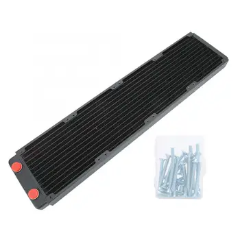 PC Spare Parts Matte Black 12 Pipes Single Layer Copper Heat Sink G1/4 Thread for Computer Water Cooling 
PC Spare Parts Matte Black 12 Pipes Single Layer Copper Heat Sink G1/4 Thread for Computer Water Cooling