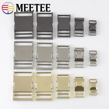Meetee 4Pcs Metal Side Release Buckles Backpack Paracord Bracelet Dog Collar Webbing Buckle Safety Clasp DIY Accessories
Meetee 4Pcs Metal Side Release Buckles Backpack Paracord Bracelet Dog Collar Webbing Buckle Safety Clasp DIY Accessories