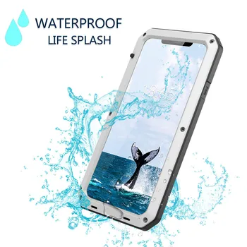 Heavy Duty Protection Doom armor Metal Aluminum phone Case for iPhone XR X iphoneXs Max Shockproof Cover Used for Hiking Cycling
Heavy Duty Protection Doom armor Metal Aluminum phone Case for iPhone XR X iphoneXs Max Shockproof Cover Used for Hiking Cycling