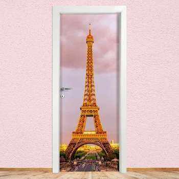 Door Sticker Eiffel Tower Self Beautiful View Adhesive Decal Home Decor Paper for Living Room PVC Waterproof 3D Print Photo Art
Door Sticker Eiffel Tower Self Beautiful View Adhesive Decal Home Decor Paper for Living Room PVC Waterproof 3D Print Photo Art