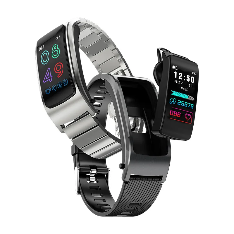 New Style Smart Bluetooth Bracelet Headset Combo Can Call Measured Sleep Heart Rate Multi-functional Color Screen Sports Bracele
New Style Smart Bluetooth Bracelet Headset Combo Can Call Measured Sleep Heart Rate Multi-functional Color Screen Sports Bracele