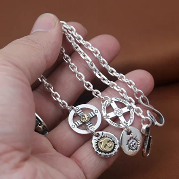 S925 Sterling Silver Jewelry Men and Women Fashion Retro Takahashi Goro Golden Eagle Cat Palm Shot Thai Silver Bracelet
S925 Sterling Silver Jewelry Men and Women Fashion Retro Takahashi Goro Golden Eagle Cat Palm Shot Thai Silver Bracelet