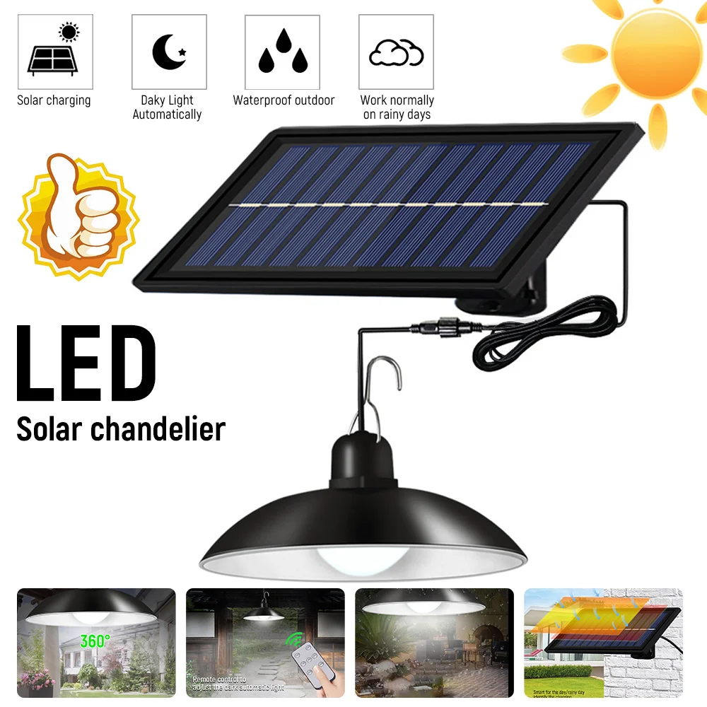 Dimmable Solar Pendant Light With Remote Control Solar Courtyard Light PIR Motion Sensor IP65 Outdoor Solar Wall Street Lamp
Dimmable Solar Pendant Light With Remote Control Solar Courtyard Light PIR Motion Sensor IP65 Outdoor Solar Wall Street Lamp