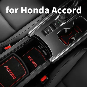 For Honda Accord 10th 2018 2020 Car Rubber Cup Mat Door Slot Pad In The Control Of Anti-slip Mat Decoration Modification 
For Honda Accord 10th 2018 2020 Car Rubber Cup Mat Door Slot Pad In The Control Of Anti-slip Mat Decoration Modification
