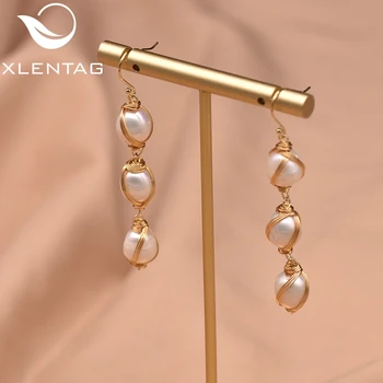 XlentAg Original Design Long Flower Pendant Earrings For Women Korean Style Wedding Birthday Orecchini Donna Fine Jewelry GE0810
XlentAg Original Design Long Flower Pendant Earrings For Women Korean Style Wedding Birthday Orecchini Donna Fine Jewelry GE0810