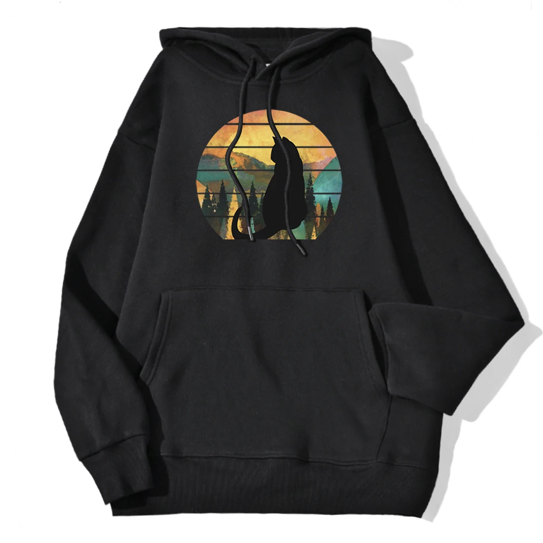 Cartoon Funny Black Cat Print Hoodies 2020 Autumn Winter New Women's Fashion Casual Long Sleeve Fleece Warm Pullover Sweatshirts
Cartoon Funny Black Cat Print Hoodies 2020 Autumn Winter New Women's Fashion Casual Long Sleeve Fleece Warm Pullover Sweatshirts