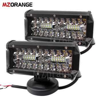 2PCS 32 LED Bar 7 inch LED Light Bar 3 Rows Work Light Combo Beam for Driving Offroad Boat Car Tractor Truck SUV 12V/24V DRL
2PCS 32 LED Bar 7 inch LED Light Bar 3 Rows Work Light Combo Beam for Driving Offroad Boat Car Tractor Truck SUV 12V/24V DRL