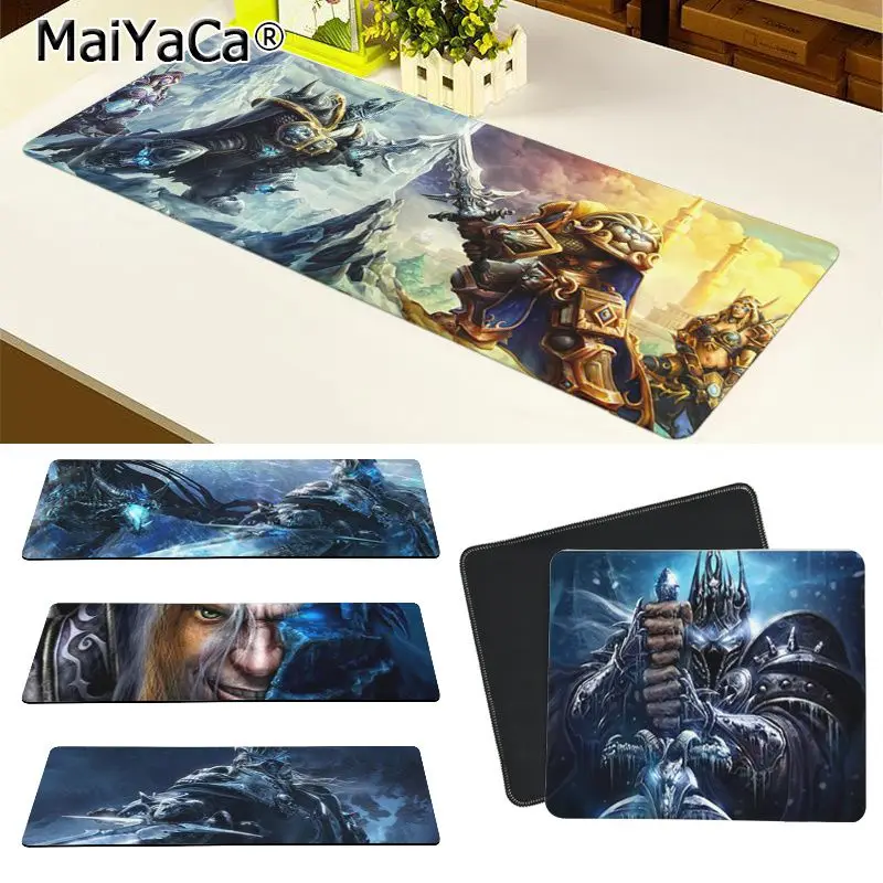 MaiYaCa высокое качество Мир Warcraft Arthas DIY дизайн игровой с узором коврик для мыши