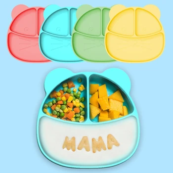 Infant Learning Feeding Dish Tableware Food Grade Silicone Child Dinner Plate Cartoon Lion Baby Divided Suction Bowl
Infant Learning Feeding Dish Tableware Food Grade Silicone Child Dinner Plate Cartoon Lion Baby Divided Suction Bowl