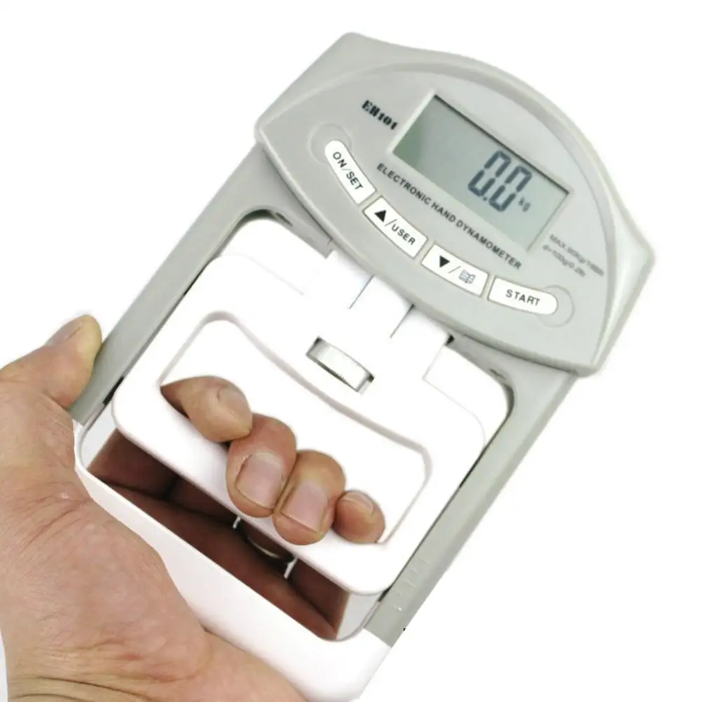 Digital Hand Dynamometer Grip Accurate Reading Strength Measurement Meter Auto Capturing Hand Grip Power 200 pounds 90 KG
Digital Hand Dynamometer Grip Accurate Reading Strength Measurement Meter Auto Capturing Hand Grip Power 200 pounds 90 KG