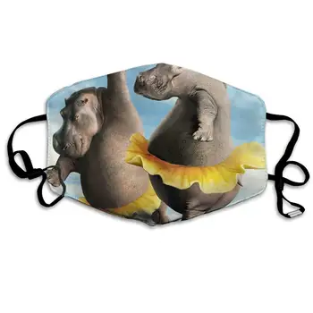 Unisex Print Mouth Mask - Hippo Ballet Dancing Art Polyester Anti-dust Mouth-Muffle - Fashion Washed Reusable Face Masks for
Unisex Print Mouth Mask - Hippo Ballet Dancing Art Polyester Anti-dust Mouth-Muffle - Fashion Washed Reusable Face Masks for