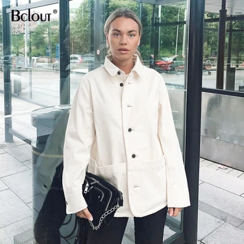 Bclout White Button Down Shirt Vintage Long Sleeve Tunic Blouse Woman Autumn Winter Streetwear Turn Down Collar Ladies Tops
Bclout White Button Down Shirt Vintage Long Sleeve Tunic Blouse Woman Autumn Winter Streetwear Turn Down Collar Ladies Tops
