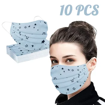 10pcs Disposable Mask Breathable Face Mask Mascarilla Mascarar For Dustproof Print Industrial 3ply Ear Loop Masque Mondkapjes
10pcs Disposable Mask Breathable Face Mask Mascarilla Mascarar For Dustproof Print Industrial 3ply Ear Loop Masque Mondkapjes