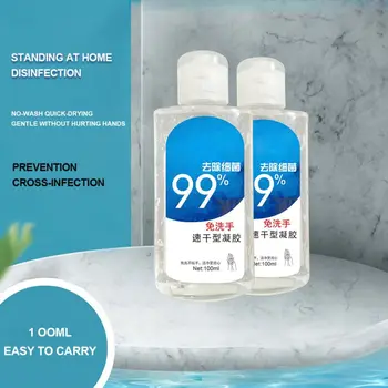 100ml No Wash Quick-dry Disinfecting Hand Wash Gel Disposable Hand Sanitizer
100ml No Wash Quick-dry Disinfecting Hand Wash Gel Disposable Hand Sanitizer