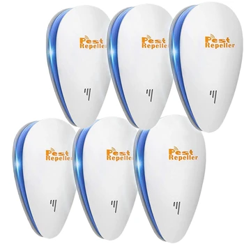 6Pcs Ultrasonic Pest Repeller, Mouse Snake Mosquito Roach Repellent for Children and Pets' Safe US Plugs
6Pcs Ultrasonic Pest Repeller, Mouse Snake Mosquito Roach Repellent for Children and Pets' Safe US Plugs