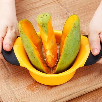 Creative Stainless Steel Mango Splitter Large Mango Slicer Manual Separator Fruit Peach Cutter Pitter Enucleated Kitchen Gadget
Creative Stainless Steel Mango Splitter Large Mango Slicer Manual Separator Fruit Peach Cutter Pitter Enucleated Kitchen Gadget