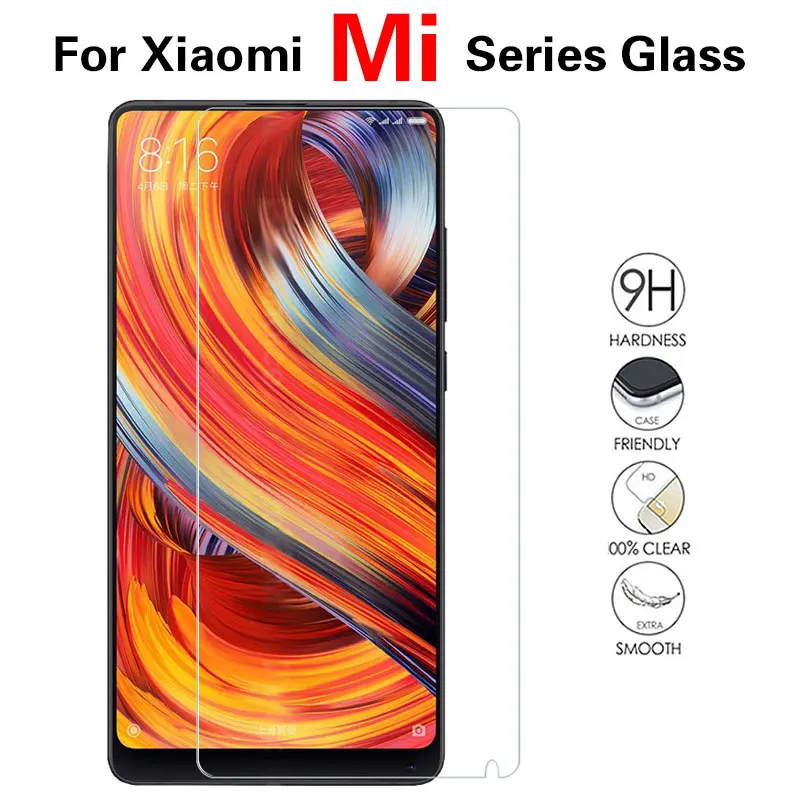 

Premium Tempered Glass For Xiaomi Mi 5s Black Shark A1 A2 M2 Max Mix 2 2s 8 Lite Plus Screen Protector Front Glass Film Cover