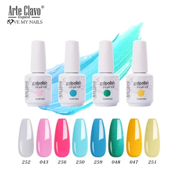 Arte Clavo 15ml 47 Macaron Color Summer Gel Nail Polish Oil Vernis Gel Polish Gel Lacquer Varnish Set New Bottle Enamel Manicure
Arte Clavo 15ml 47 Macaron Color Summer Gel Nail Polish Oil Vernis Gel Polish Gel Lacquer Varnish Set New Bottle Enamel Manicure
