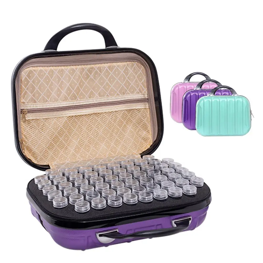 112/132-Grid Essential Oil Storage Box Diamond Painting Surface Bottles Carrying Case Travel Home Portable Handbag Organizer ABS
112/132-Grid Essential Oil Storage Box Diamond Painting Surface Bottles Carrying Case Travel Home Portable Handbag Organizer ABS