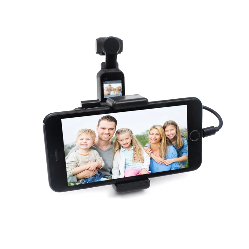 DJI Osmo Pocket Camera Expansion Kit ABS Extended Phone Clip Phone Holder with Data Cable Line DJI OSMO Pocket Accessories
DJI Osmo Pocket Camera Expansion Kit ABS Extended Phone Clip Phone Holder with Data Cable Line DJI OSMO Pocket Accessories