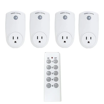 Universal for Socket Power Outlet 433Mhz Smart Home Automation Wireless Outlet Plug for Broadlink RM Pro+ Indoor Home1 TX To 4 R
Universal for Socket Power Outlet 433Mhz Smart Home Automation Wireless Outlet Plug for Broadlink RM Pro+ Indoor Home1 TX To 4 R