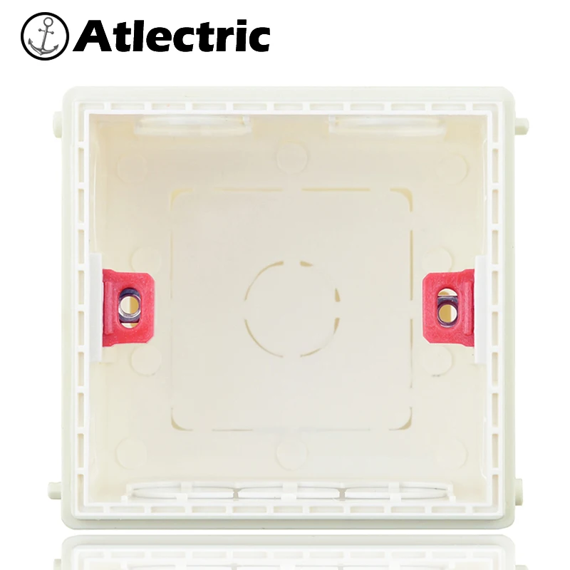 Atlectric Internal Mount Box Adjustable Mounting Box 86mm*86mm Type Wall Switch Socket Installation Cassette Box Wiring Back Box
Atlectric Internal Mount Box Adjustable Mounting Box 86mm*86mm Type Wall Switch Socket Installation Cassette Box Wiring Back Box