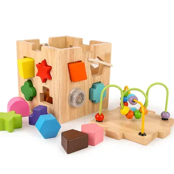 Creative Shape Sorting Cube Classic Wooden Toy Music Shape block Development Toy Easy-to-Grip Shapes Sturdy Wooden Construction
Creative Shape Sorting Cube Classic Wooden Toy Music Shape block Development Toy Easy-to-Grip Shapes Sturdy Wooden Construction