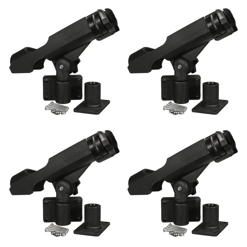 4 Pieces/Set 360 Degree Swivel Rotatable Marine Boat Kayak Yacht Rod Holder Rack Side Rail Mount Pole Rest Accessories
4 Pieces/Set 360 Degree Swivel Rotatable Marine Boat Kayak Yacht Rod Holder Rack Side Rail Mount Pole Rest Accessories