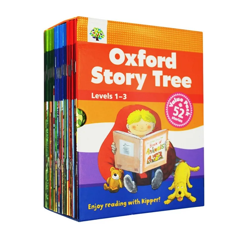 1 Set 52 Books 1-3 Levels Oxford Story Tree Baby English Reading Picture Book Story Kindergarten Educational Toys For Children
1 Set 52 Books 1-3 Levels Oxford Story Tree Baby English Reading Picture Book Story Kindergarten Educational Toys For Children