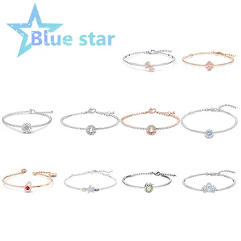 Swarovskis bracelet original1:1exquisite Shiny crystal bracelet confession gift girl fashion jewelry bracelet 
Swarovskis bracelet original1:1exquisite Shiny crystal bracelet confession gift girl fashion jewelry bracelet