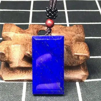 Natural Blue Lapis Lazuli Beads Necklace Pendant Jewelry For Woman Men Rectangle Crystal 42x23x7mm Stone Reiki Rope Chain AAAAA
Natural Blue Lapis Lazuli Beads Necklace Pendant Jewelry For Woman Men Rectangle Crystal 42x23x7mm Stone Reiki Rope Chain AAAAA