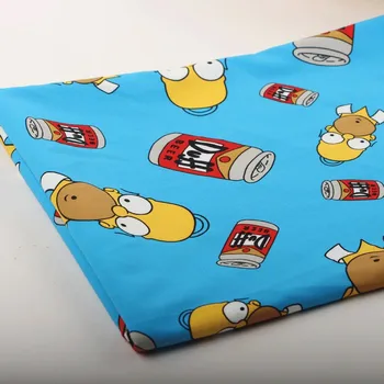 ZENGIA 148*100cm Yellow cartoon character Simpons Polyester cotton twill fabric For Sewing Patchwork Baby clothes Skirt fabric
ZENGIA 148*100cm Yellow cartoon character Simpons Polyester cotton twill fabric For Sewing Patchwork Baby clothes Skirt fabric