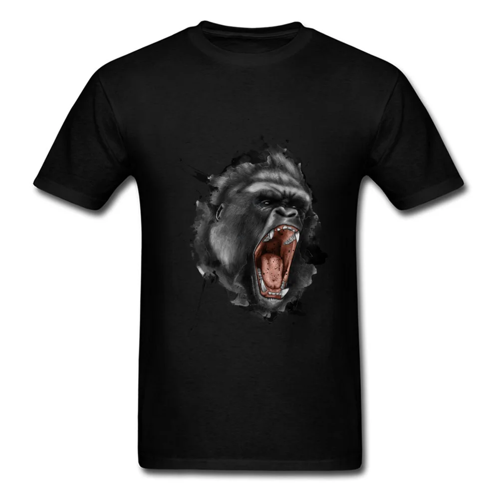Angry Gorilla 2020 Brand Custom Classic Men T Shirt Design Black Tee Fashion Short Sleeve Top Watercolor Animal T-Shirt
Angry Gorilla 2020 Brand Custom Classic Men T Shirt Design Black Tee Fashion Short Sleeve Top Watercolor Animal T-Shirt