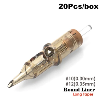 2020 New Revolution Tattoo Cartridge needles #12 0.35mm Round Liner #10 (0.3mm) Stable premium fine needles for Tattoo supply
2020 New Revolution Tattoo Cartridge needles #12 0.35mm Round Liner #10 (0.3mm) Stable premium fine needles for Tattoo supply